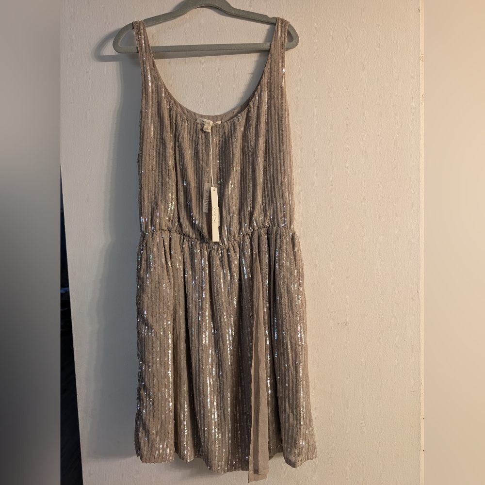 Revolve Renzo and Kai Iridescent Sequined‎ Dress Size Medium